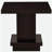 Mbala cappuccino square base side table