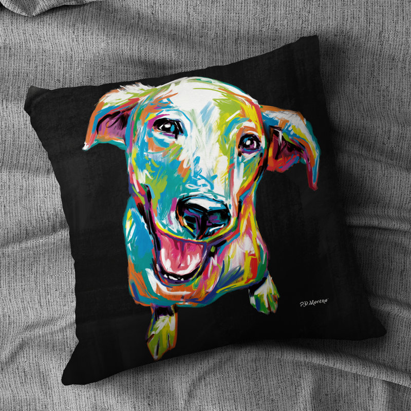York Square Cushion