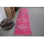 Tapis turc rétro fait à la main pour votre salon - Oushak rose avec charme bohémien