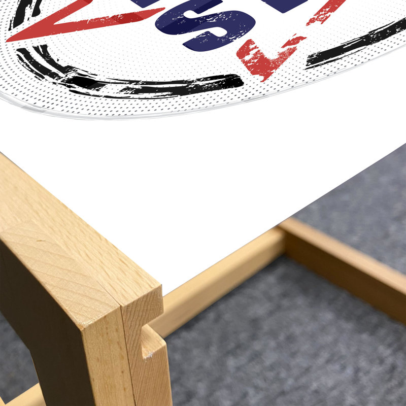 Iakup Sled Coffee Table, 40cm H x 91cm W x 62cm D