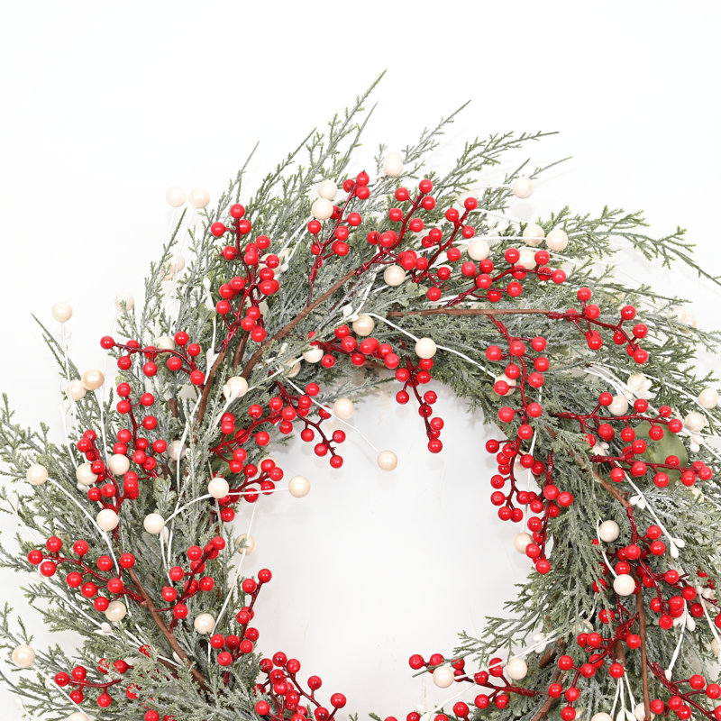 Couronne de sapin de Noël 24 po