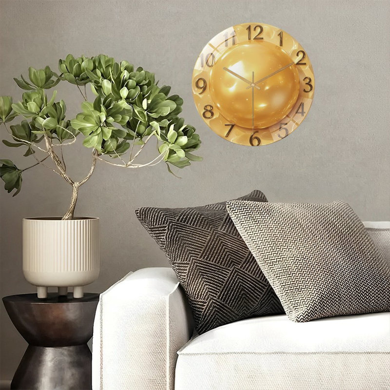 Horloge murale 12 po