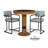 Prohibition Series 30" Pub Table By RAM Game Room-105469379