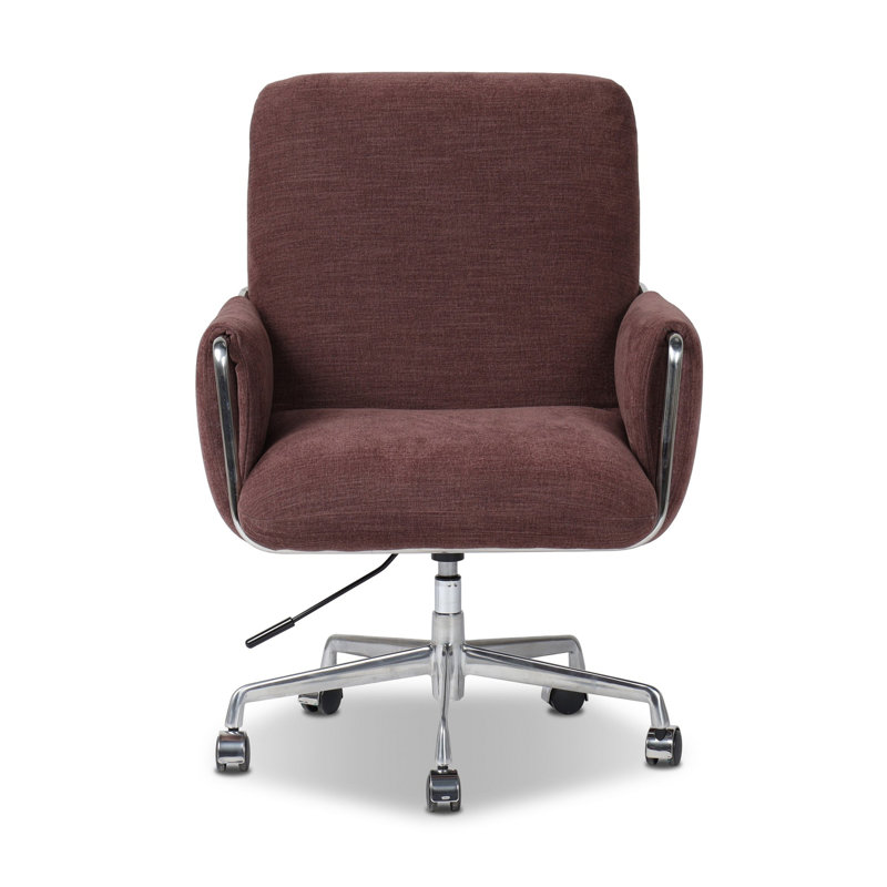 Sherman Swivel Task Chair, Laughlin Plum