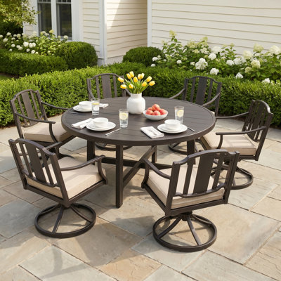 Tamarin 61" Sunbrella® Patio Dining Set