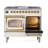 ILVE Nostalgie II Series Noblesse 40 inch Dual Fuel Range with 6 Sealed Burners, Griddle (Glass Door)-105340567-103962086