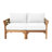 Monterey Teak Outdoor Seating Group with Cushions-94431153-124928169