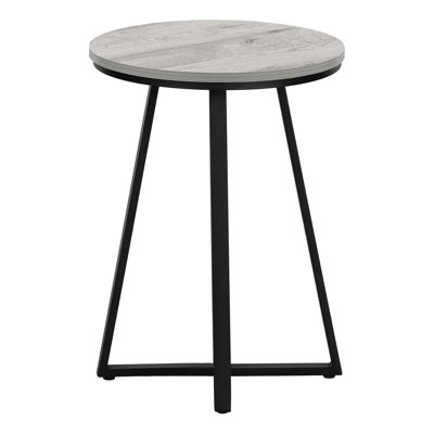 Practical Nightstand, Nightstand, Accent Table With Round Top