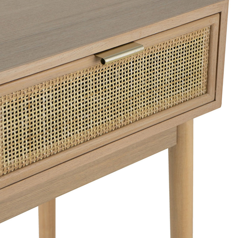 Console 34,5 po, Chêne