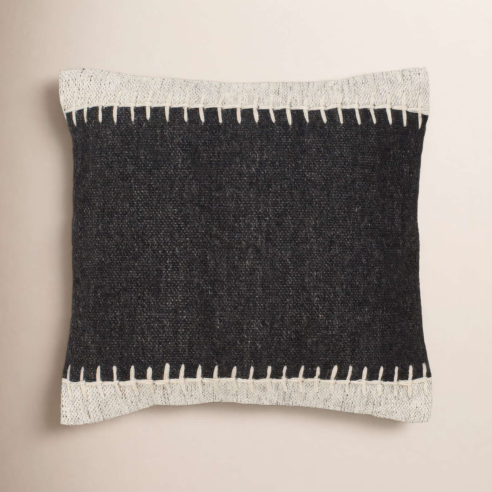 Nolea Wool Throw Pillow, Down