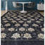 Hand-Knotted High-Quality Black Area Rug