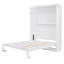 Grand lit escamotable, lit escamotable avec tablettes