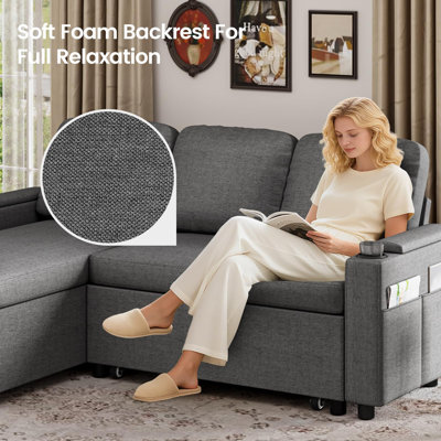 3 Seater Sofa & Chaise
