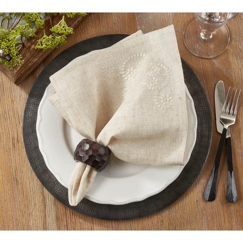 Arik No Pattern Square Napkin