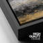 Œuvre abstraite, composition de flux de marbre doré noir, photos de salon moderne, impression sur toile encadrée-126093215-126093220