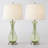 Ursuline 25.5" H Glass Table Lamp with Chrome Base-1171959062