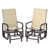 Coussin kaki / structure noire