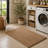 Boho Herringbone Waffle Bath Mat