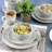 Wrought Studio™ Fine Marble 16 Piece Porcelain Dinnerware Set-1031544635