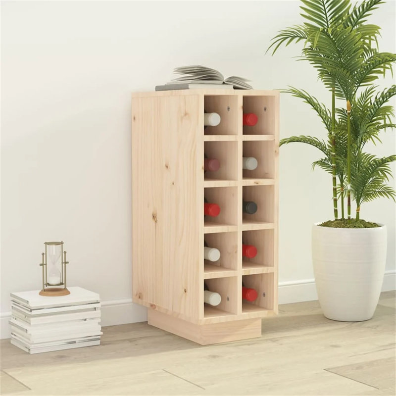 Roobert Floor Wine Bottle Rack, Beige