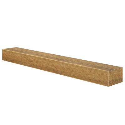 Camden Rustic Fireplace Shelf Mantel