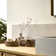 Ava Backsplash in White Premium Terrazzo for 32" Vanity