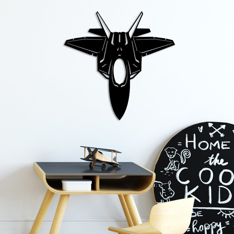 Elegant Decorative Metal Wall Accessory, Black, 22.4 x 22.0 inches | 100% Metal Construction, Thickness: 0.06 inches | Lightweight Design at 1.8 lbs | Perfect for Modern Home Décor & Accent Walls