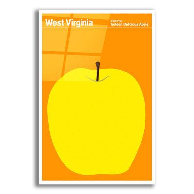 "State Posters WV" par Print Collection