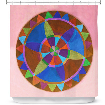 Rideau de douche simple i b mandala