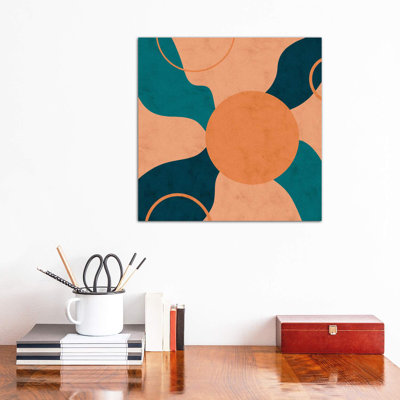«Orbital Frenzy» - Impression sur papier avec cadre flottant