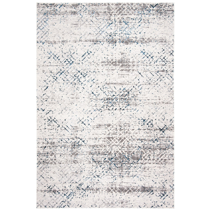 Clayton Performance Abstract Rug, Rectangle 8' x 10'