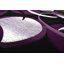Tapis mauve / noir à motifs abstraits Mccampbell-28997880