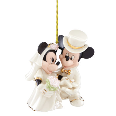 Minnie's Dream Wedding Hanging Figurine Ornament