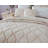 Bohemian Farmhouse / Country Cotton Quilted Geometric Shapes Quilt-253942189