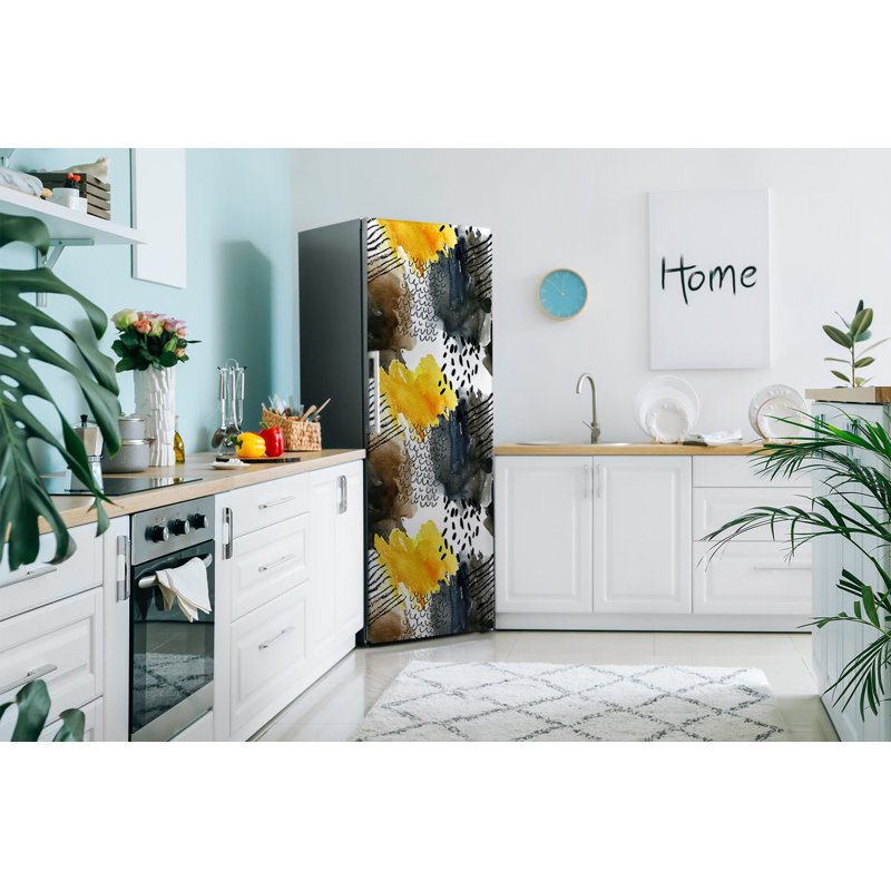Abstract Door Decal