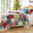 Greenland Home Fashions Renee Upcycle Multi 2-Piece Twin Size Quilt Set 68x88 + 20x26-724319405