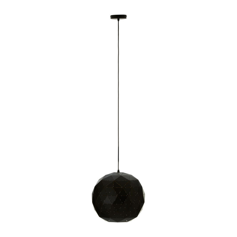 Cosima 1 - Light Single Pendant, Black/Gold, Matte Black