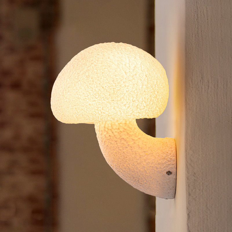 Applique murale champignon 1 lumière
