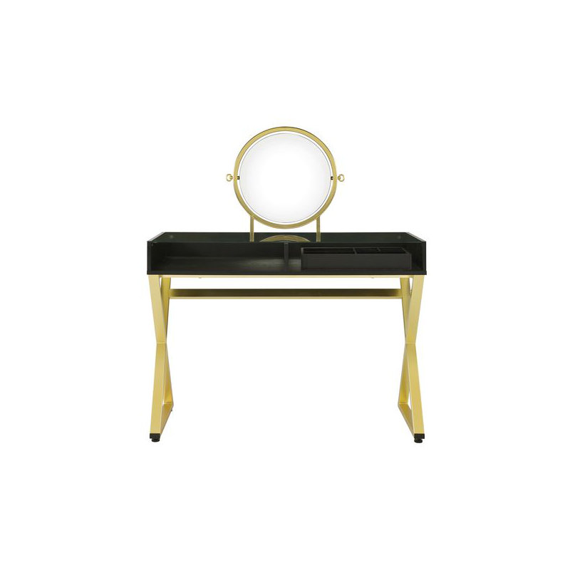 Meuble-lavabo avec miroir et plateau à bijoux