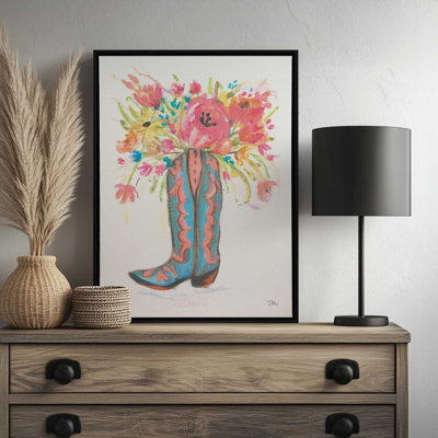 Blooming Boot by Jessica Mingo Art Print