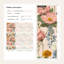 Panneau mural rétro amovible floral traditionnel-1569886159