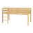 Twin Size Wooden Low Loft Bed With Included Ladder