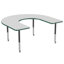 Table d'activité 60 "x 66" en forme de T avec pieds réglables-580520418-573455673-538156477