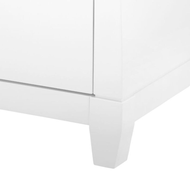 Madison 8 - Drawer Solid Wood Dresser, White