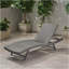 Chaise longue en osier Kauai PE-651711180
