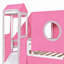Lit mezzanine simple avec tente et tour - Durable Peu encombrant-897813100-897813102