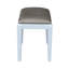 Tabouret de coiffeuse en bois massif Andalusia-18027451