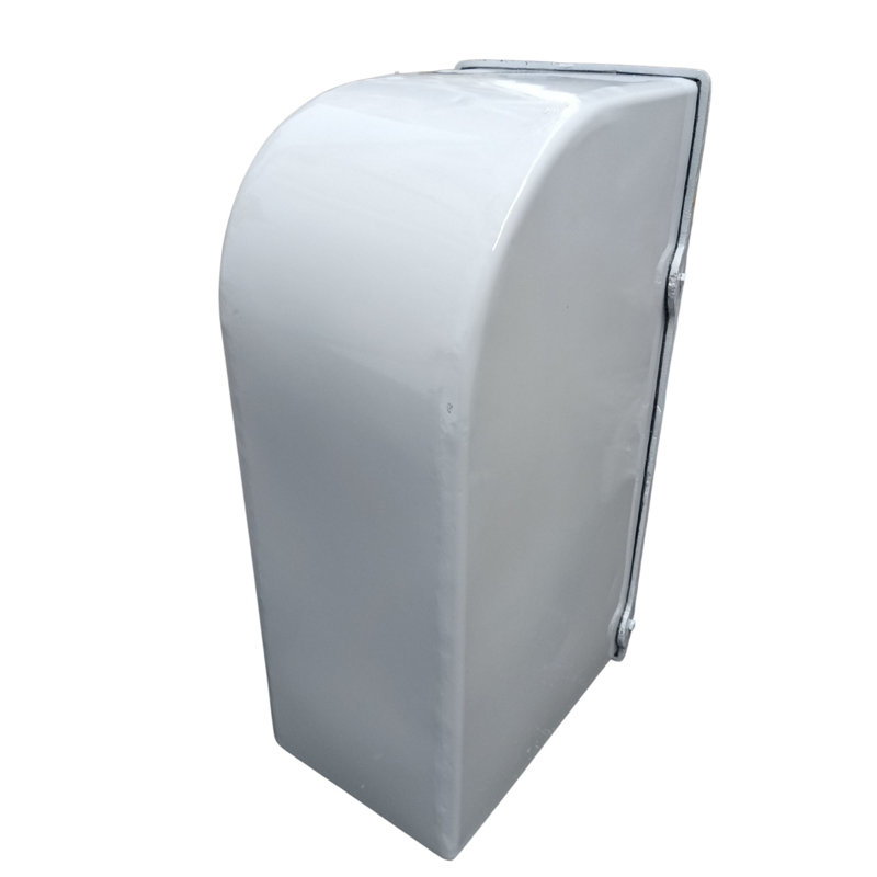 Thiam Metal Wall Mounted Post Box, White