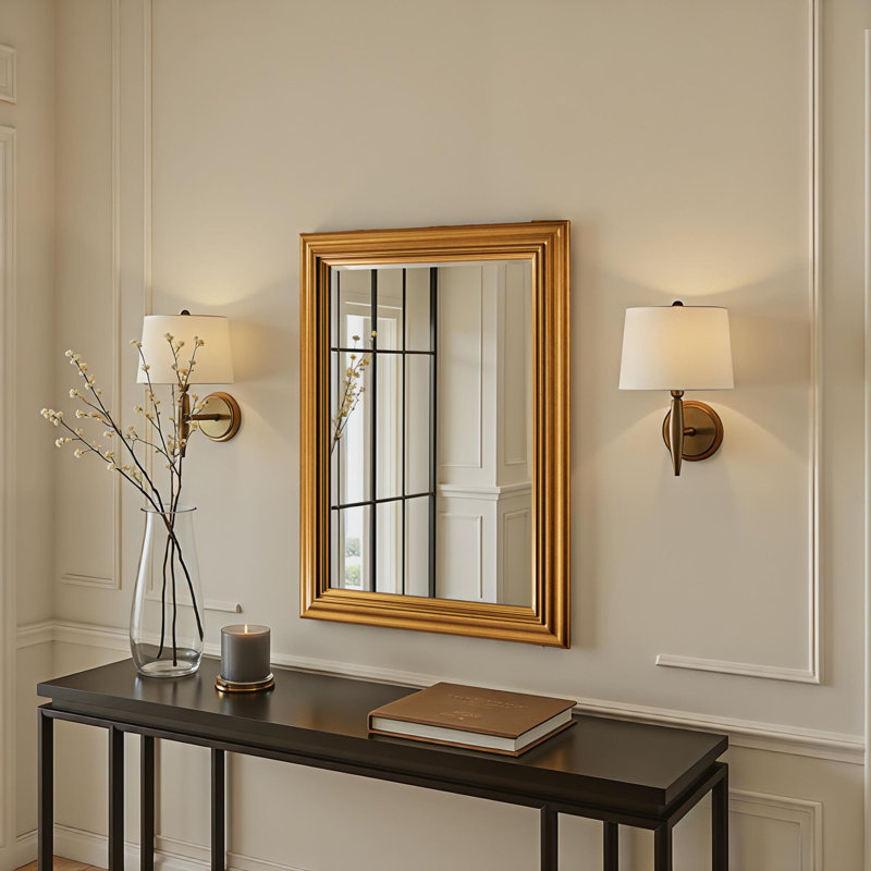 Composite Rectangle Mirror, 116x90.5cm