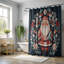 Rideau de douche 1 pièce scandinave Yuletide-896277421